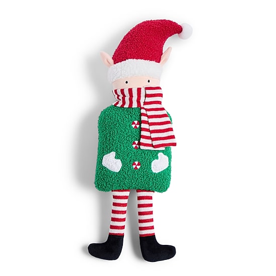 North Pole Trading Co. Elf Holiday Figural Throw Pillow