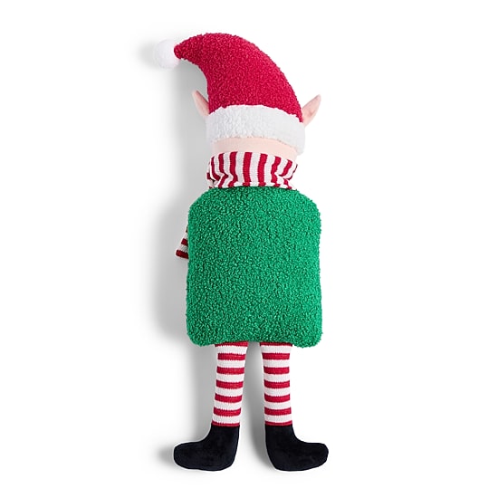 North Pole Trading Co. Elf Holiday Figural Throw Pillow
