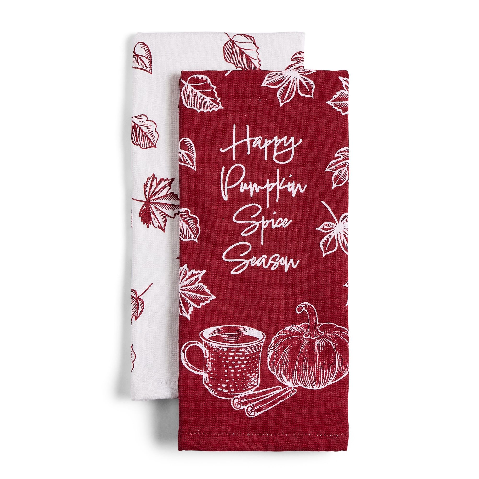 Layerings Pumpkin Spice Season 2-pc. Kitchen Towel Set