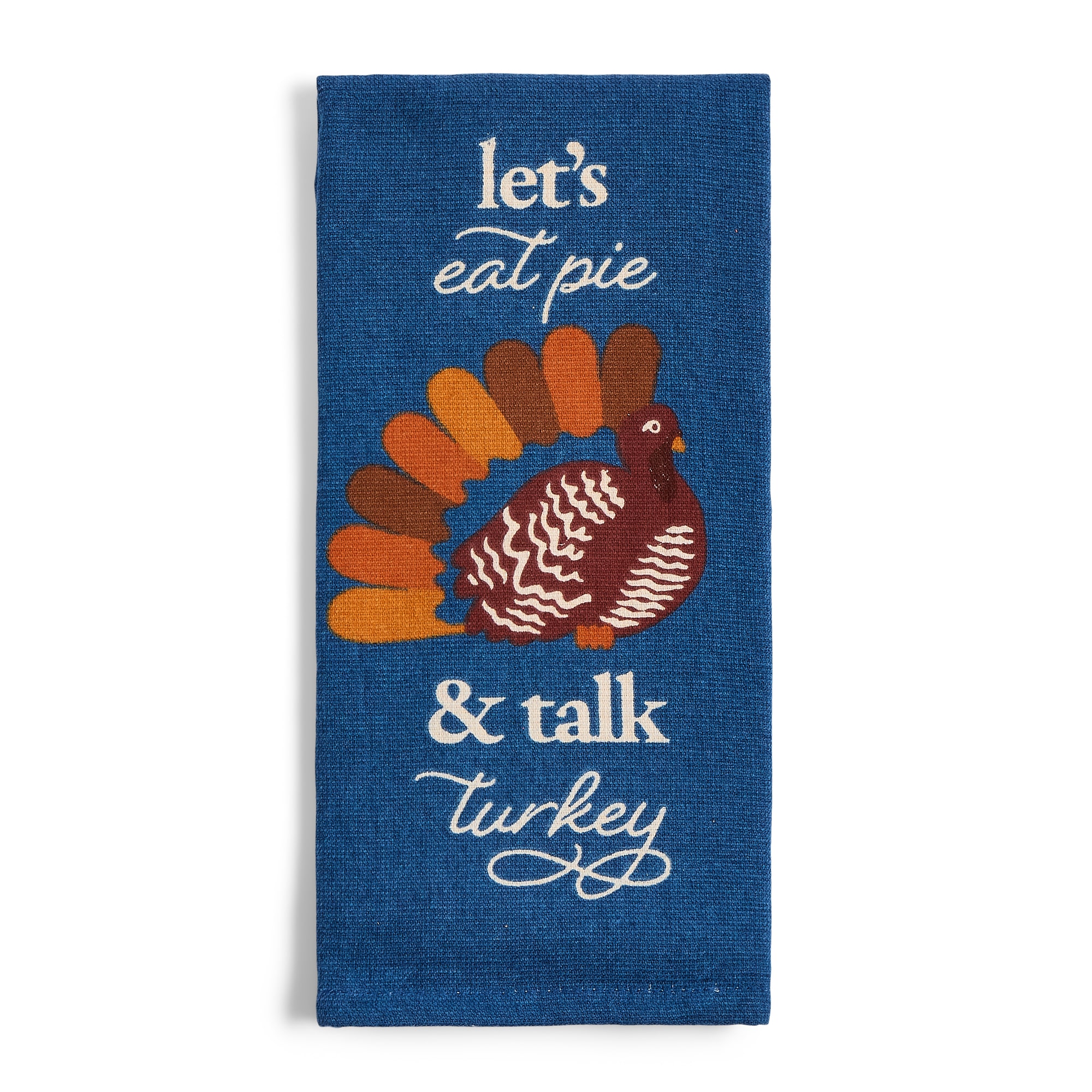 Layerings Eat Pie Talk Turkey 2-pc. Kitchen Towel Set