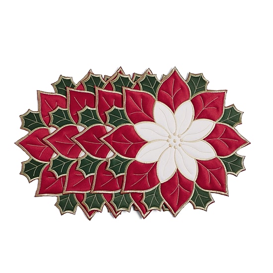 Homewear Holiday Poinsettia Placemat