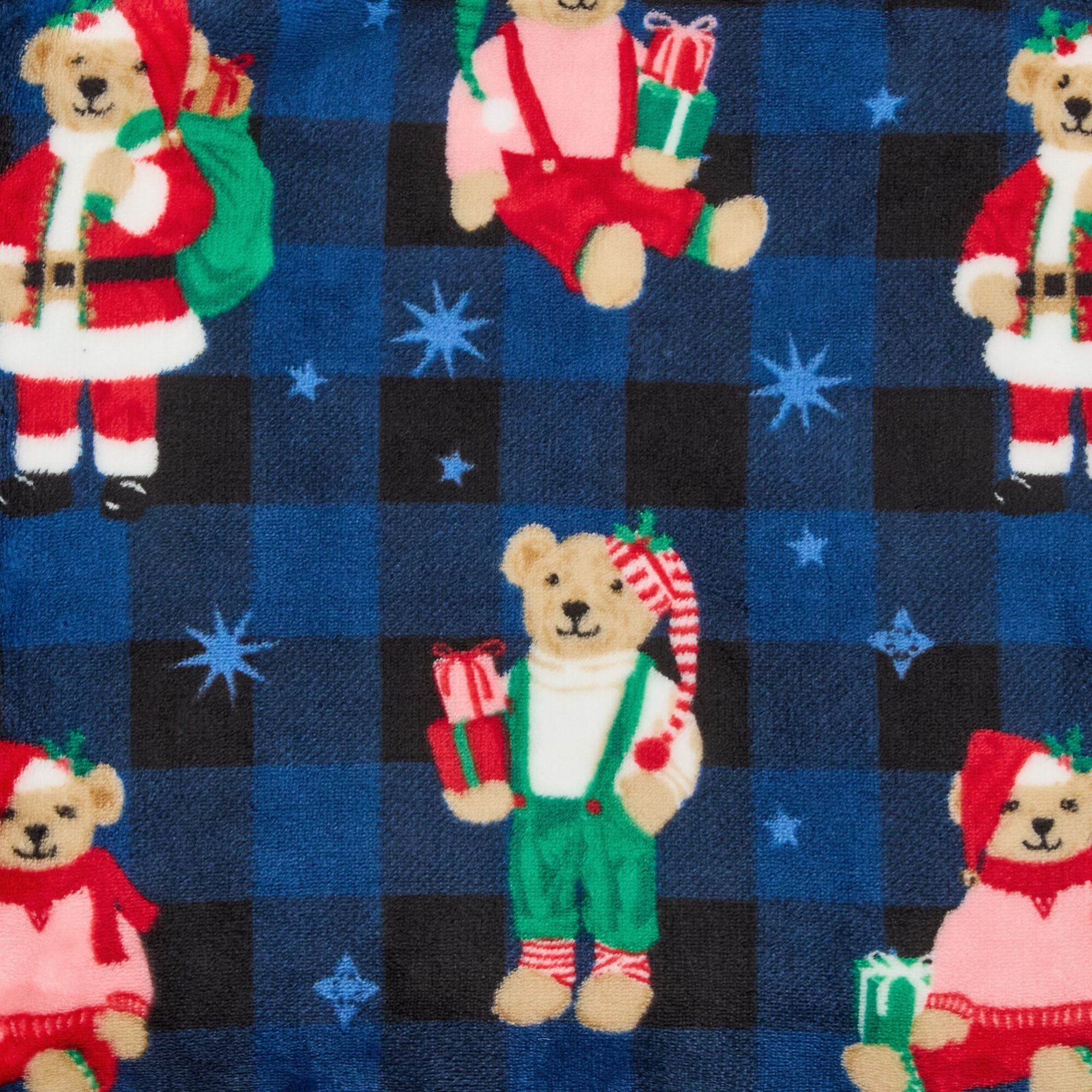 North Pole Trading Co. Holiday Velvet Plush Throw