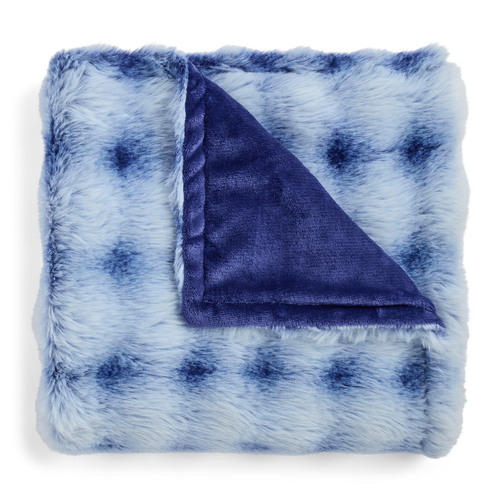 North Pole Trading Co. Bubble Faux Fur Merry Throw