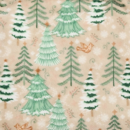 North Pole Trading Co. Holiday Velvet Plush Throw