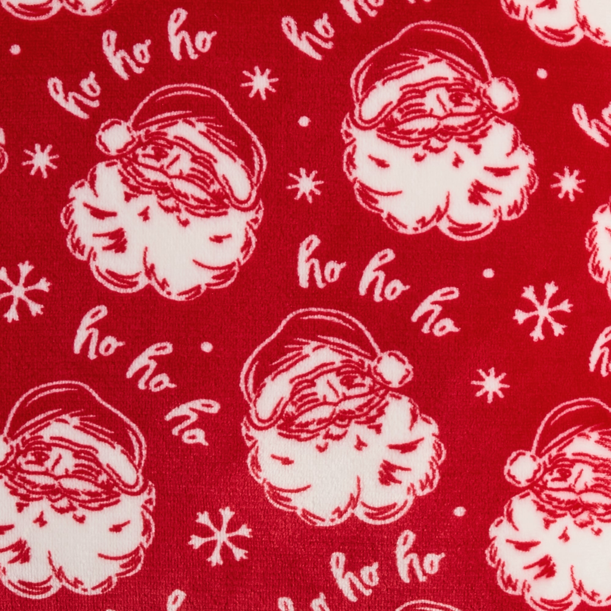 North Pole Trading Co. Holiday 2pk Red Santa 1 Pair Square Throw Pillow