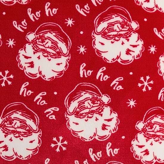 North Pole Trading Co. Holiday 2pk Red Santa 1 Pair Square Throw Pillow