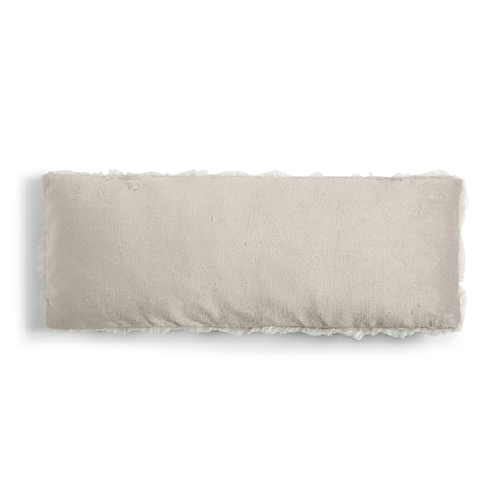 North Pole Trading Co. Bubble Faux Fur Oblong Throw Pillow