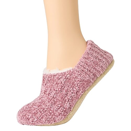 Mixit Womens 1 Pair Slipper Socks In Pink