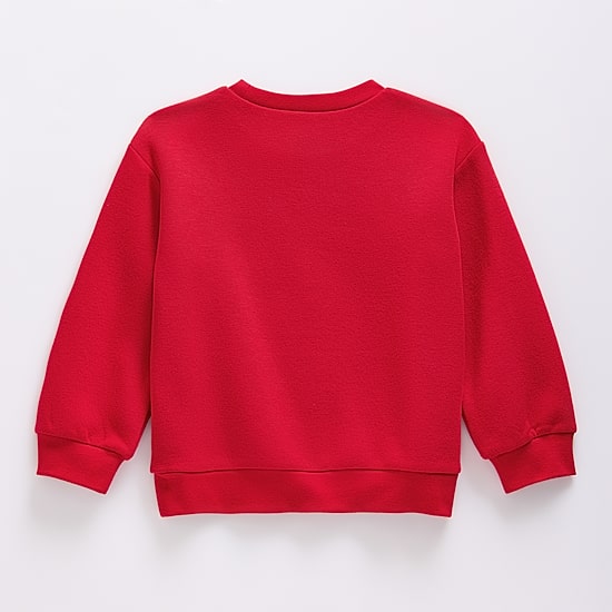 Okie Dokie Toddler & Little Boys Round Neck Fleece Long Sleeve Sweatshirt
