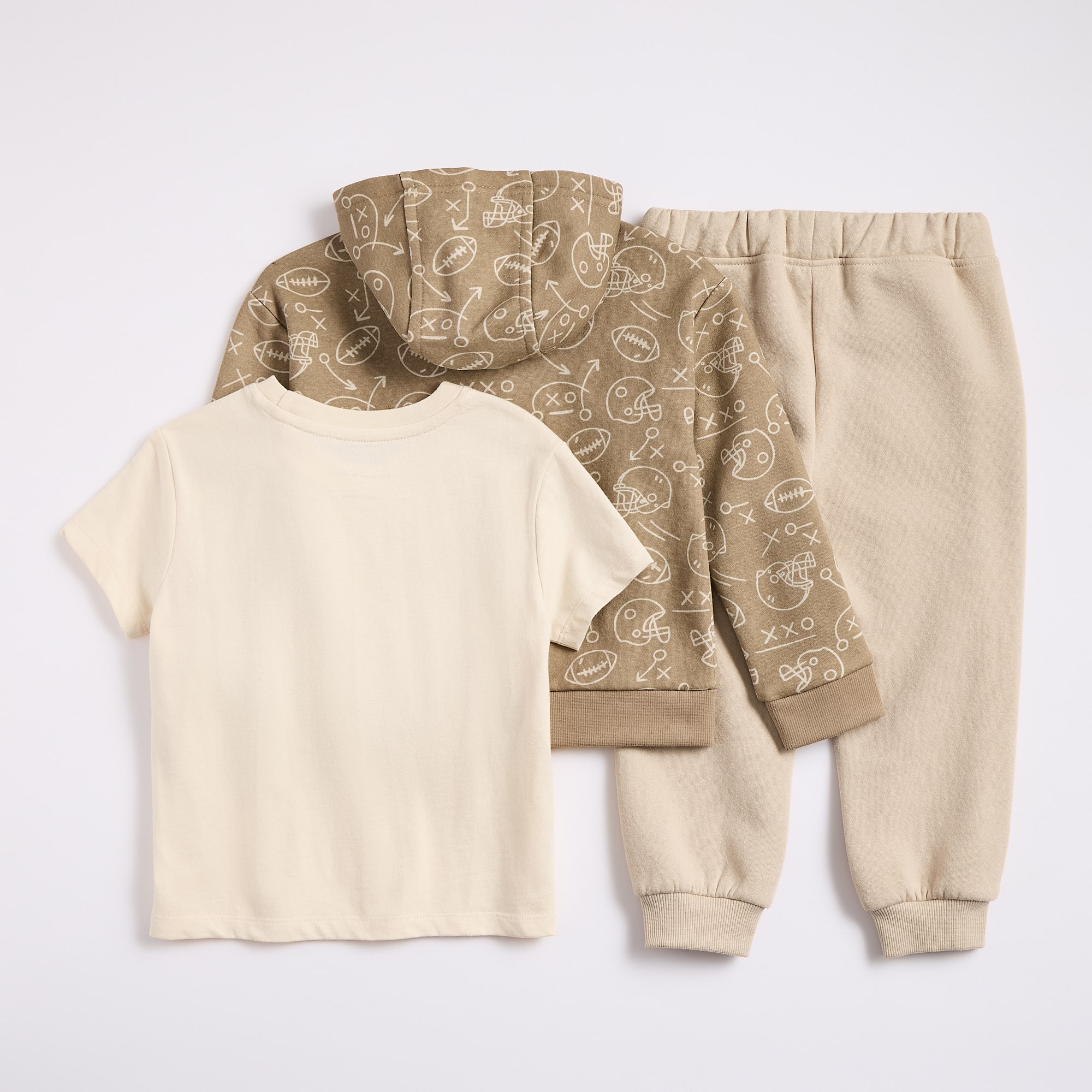 Little Stitch Toddler Boys 3-pc. Pant Set