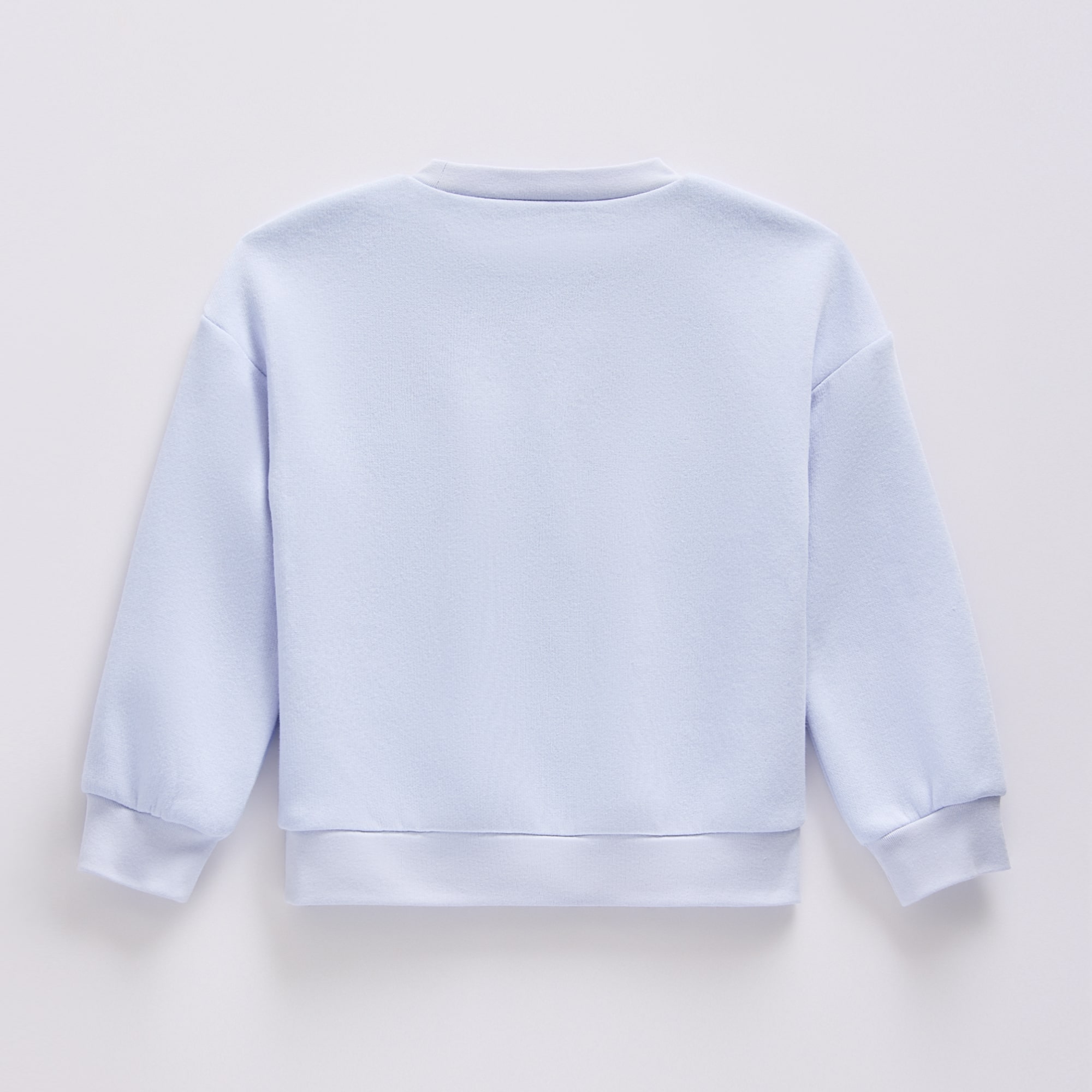 Okie Dokie Toddler & Little Girls Round Neck Fleece Long Sleeve Sweatshirt