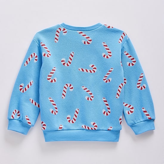 Okie Dokie Toddler & Little Boys Round Neck Fleece Long Sleeve Sweatshirt