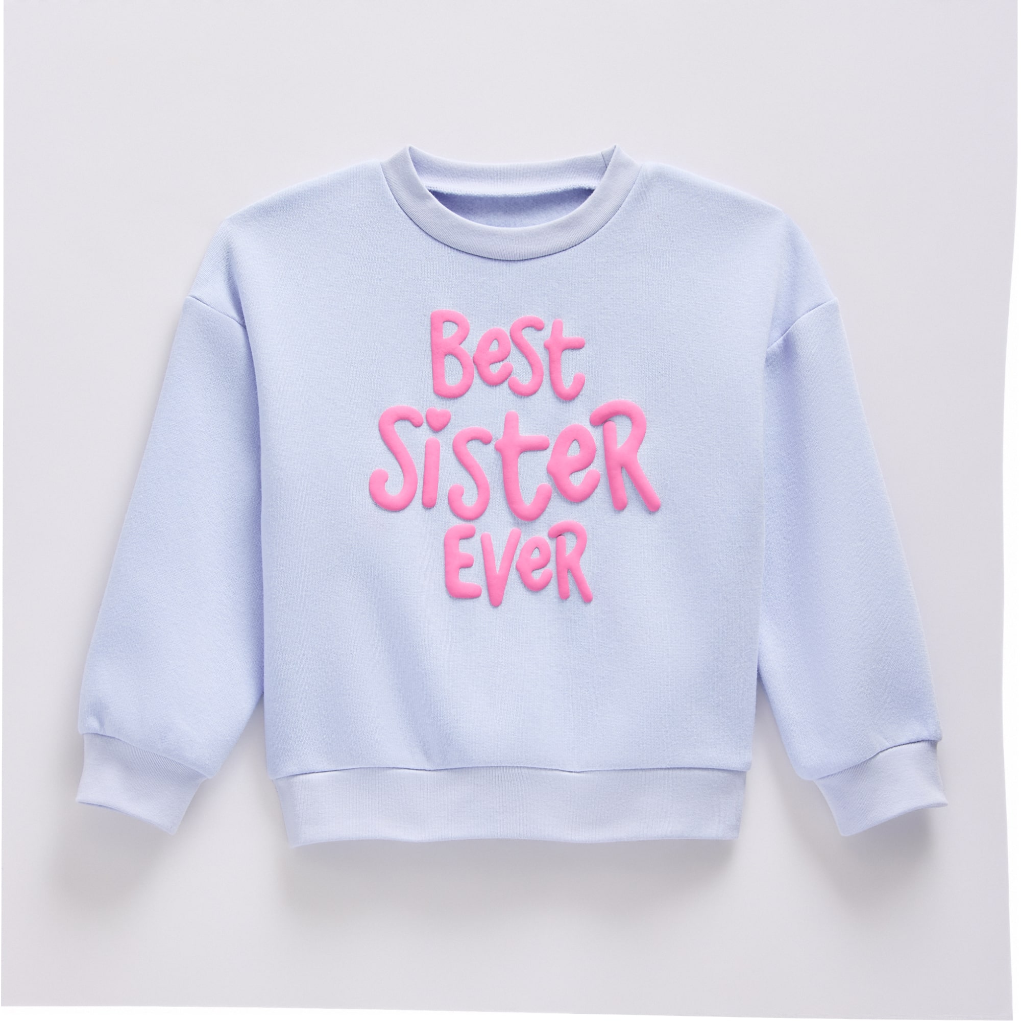 Okie Dokie Toddler & Little Girls Round Neck Fleece Long Sleeve Sweatshirt