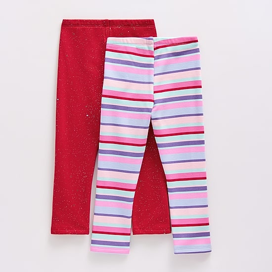 Okie Dokie Toddler & Little Girls Fleece Skinny 2-pc. Full Length Leggings