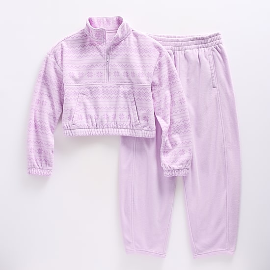 Xersion Little & Big Kid Girls Fleece 2-pc. Pant Set - JCPenney