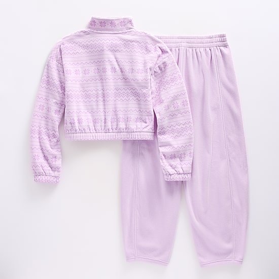Xersion Little & Big Kid Girls Fleece 2-pc. Pant Set - JCPenney