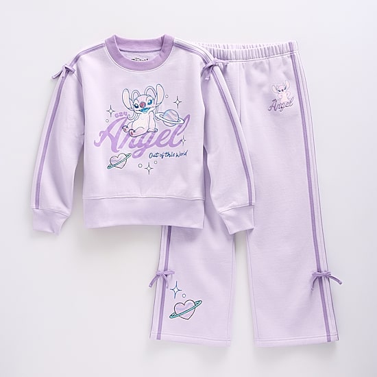 Disney Collection Little & Big Kid Girls 2-pc. Pant Set