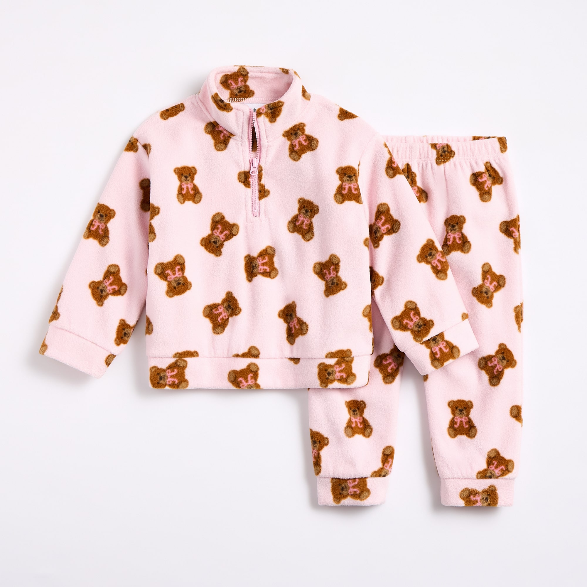Okie Dokie Baby Girls Fleece 2-pc. Pant Set