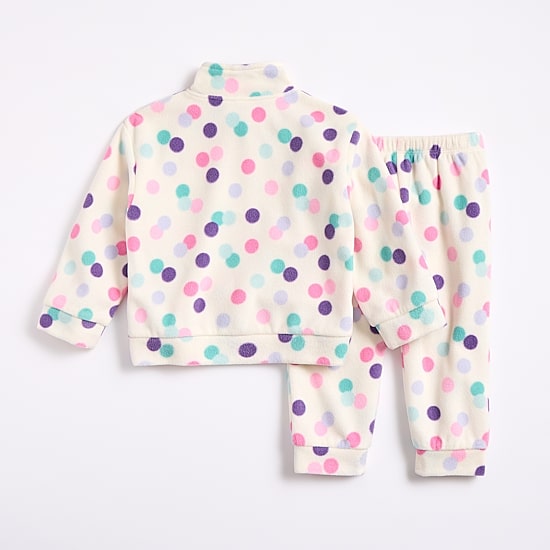 Okie Dokie Fleece Baby Girls Fleece 2-pc. Pant Set