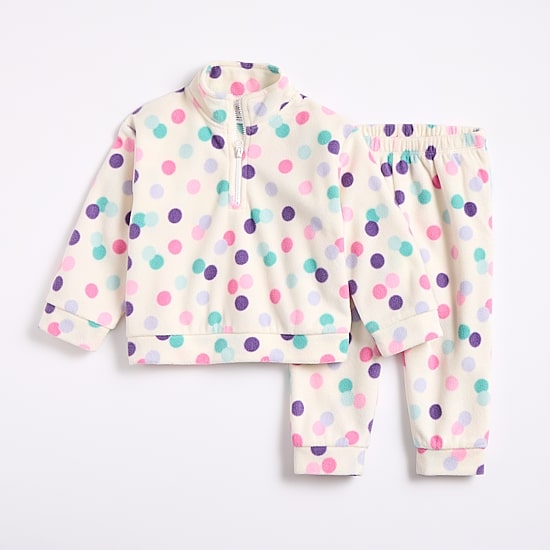 Okie Dokie Fleece Baby Girls Fleece 2-pc. Pant Set
