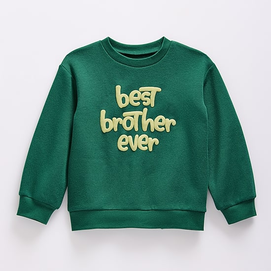 Okie Dokie Toddler & Little Boys Round Neck Fleece Long Sleeve Sweatshirt
