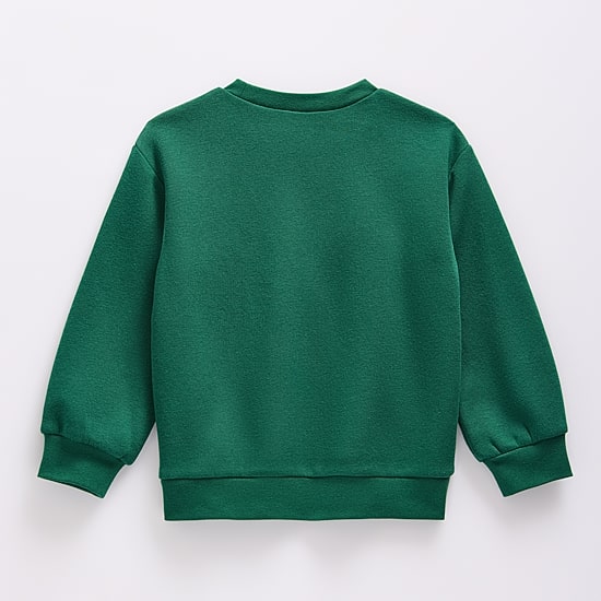 Okie Dokie Toddler & Little Boys Round Neck Fleece Long Sleeve Sweatshirt
