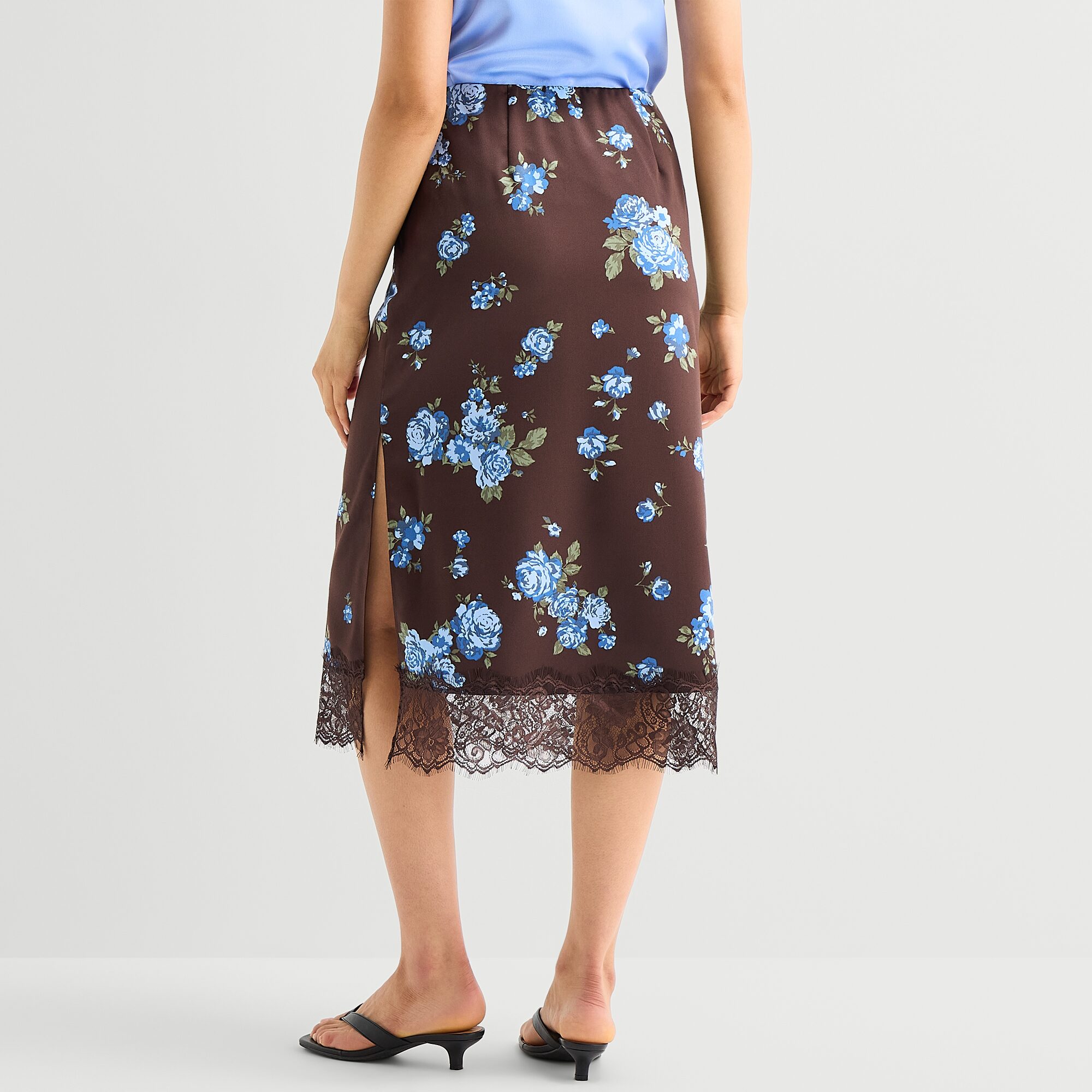 A.N.A Womens Midi A-Line Skirt