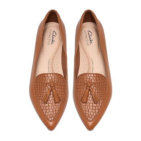 Clarks Natalyn Quartz Womens Pointed Closed Toe Loafers