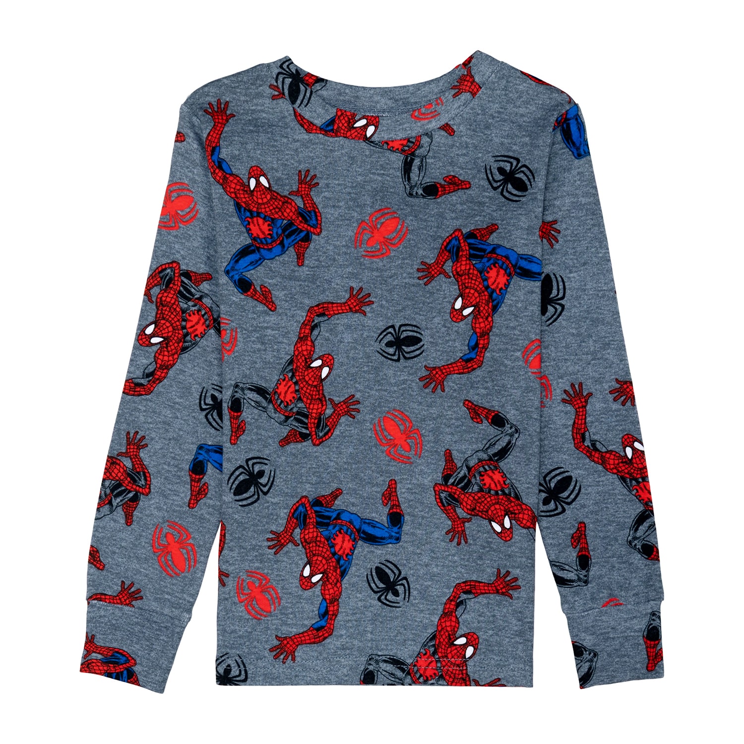Disney Collection Little & Big Kid Boys Marvel Spiderman Long Sleeve 4-pc. Pajama Set