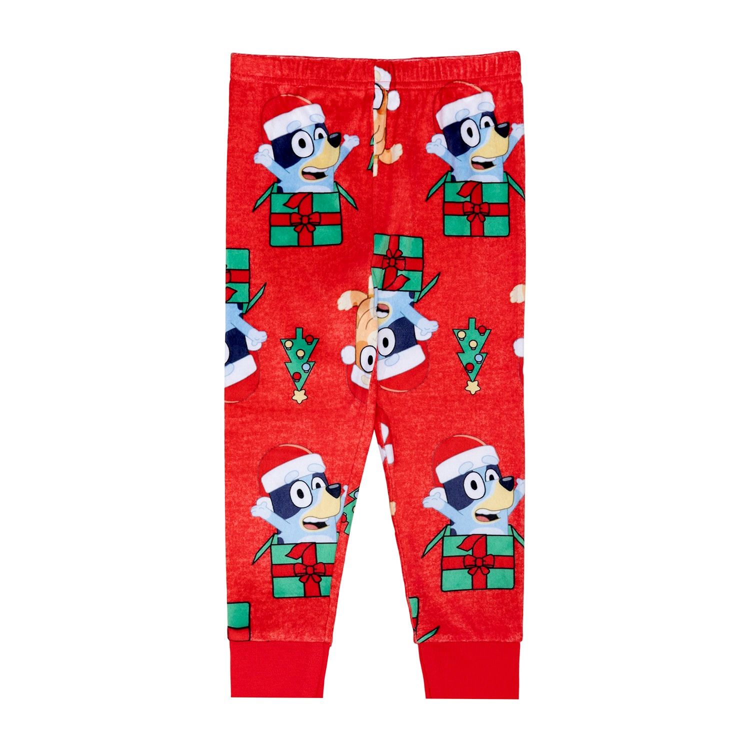 Toddler Boys Bluey Crew Neck Long Sleeve 2-pc. Pajama Set
