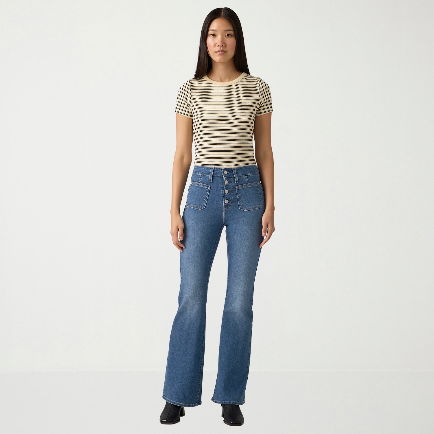 Levi's® Women's 726™ High Rise Patch Pocket Flare Jeans