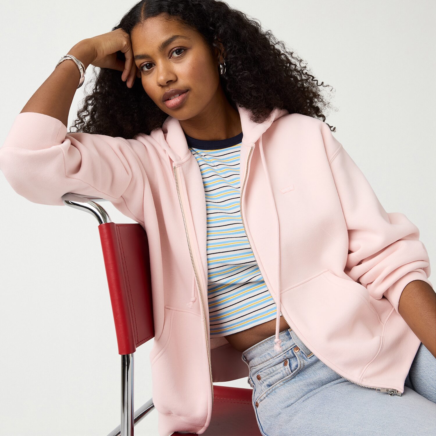 Levi's® Women's Everyday Full Zip Hoodie Sweatshirt