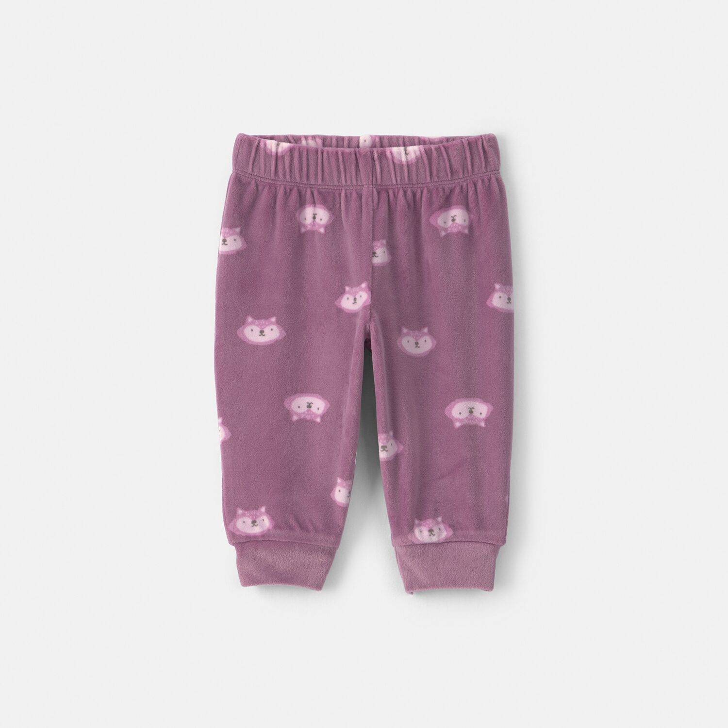 Carter's Baby Girls Velour 3-pc. Pant Set