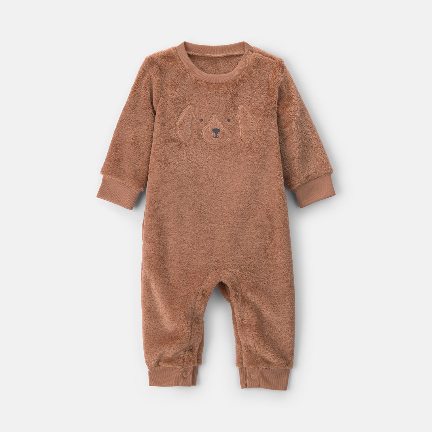 Carter's Baby Boys Crew Neck Long Sleeve Jumpsuit