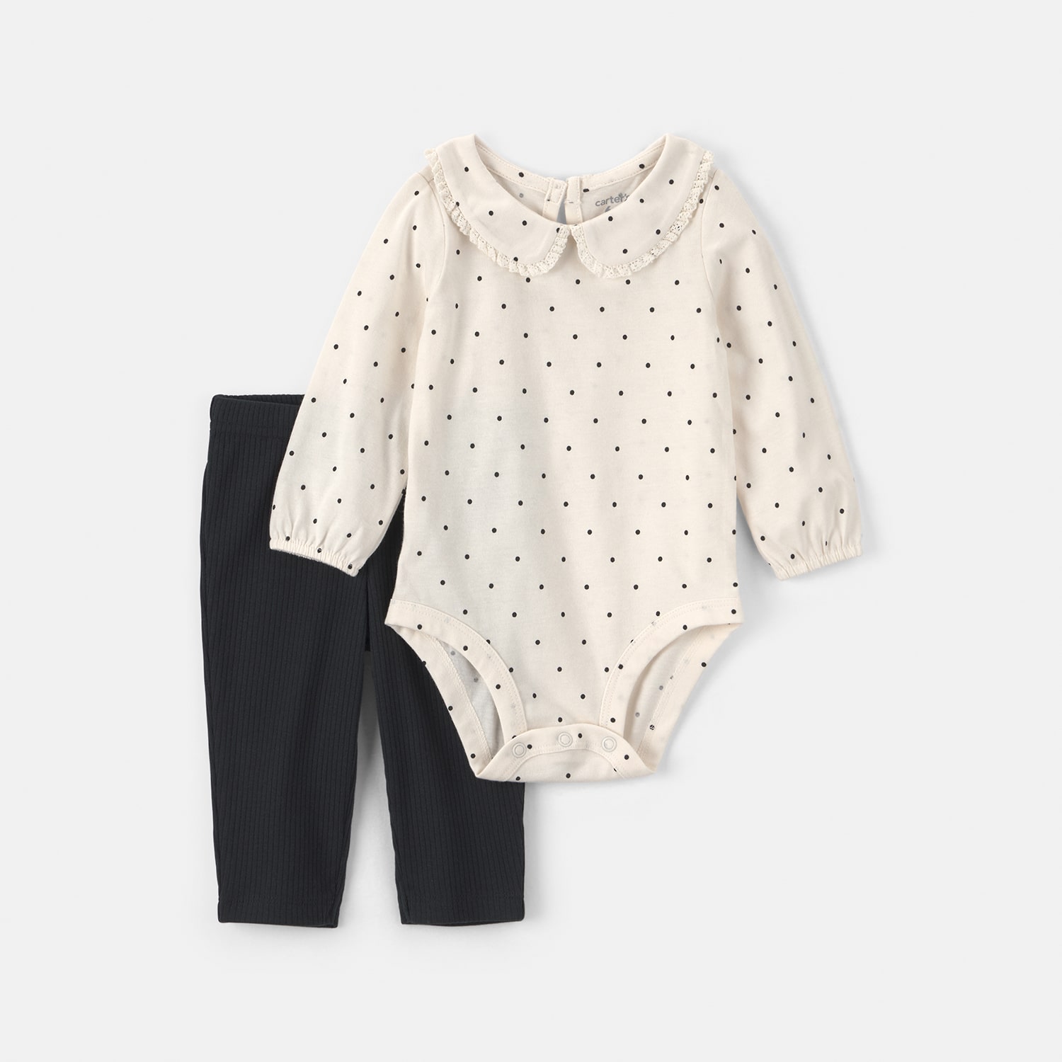 Carter's Baby Girls Jersey 2-pc. Pant Set