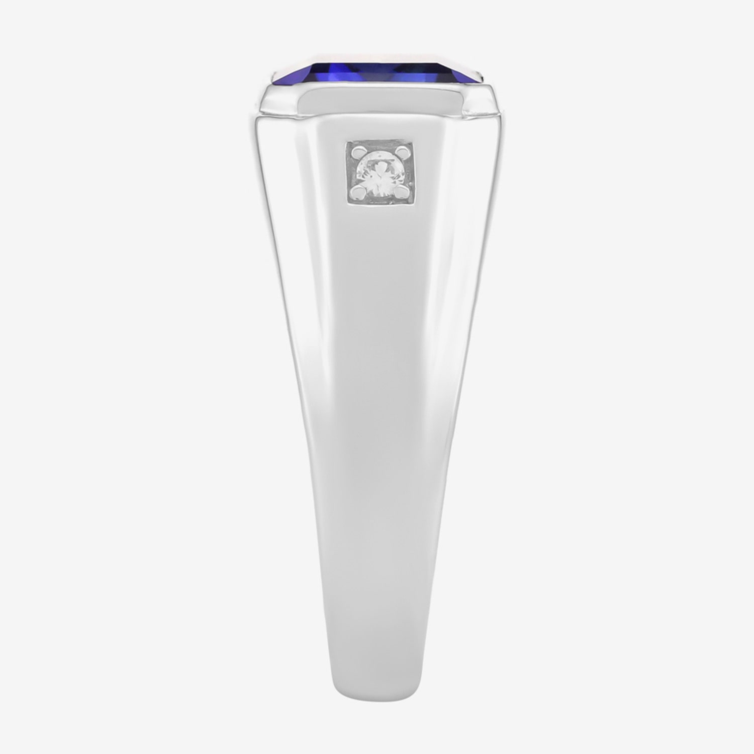 Limited Quantities! Mens Lab Created Blue Sapphire Sterling Silver Fashion Ring
