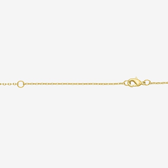 Yes, Please! Womens Lab Created White Opal 14K Gold Over Brass Oval 2-pc. Jewelry Set