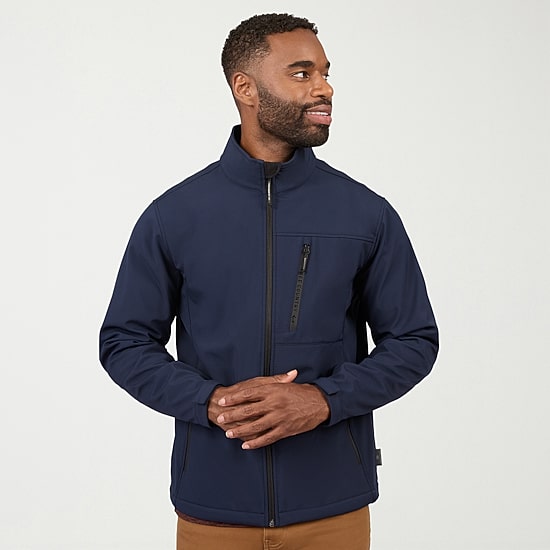 Free Country Mens Water Resistant Lightweight Softshell Jacket