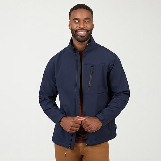 Free Country Mens Water Resistant Lightweight Softshell Jacket