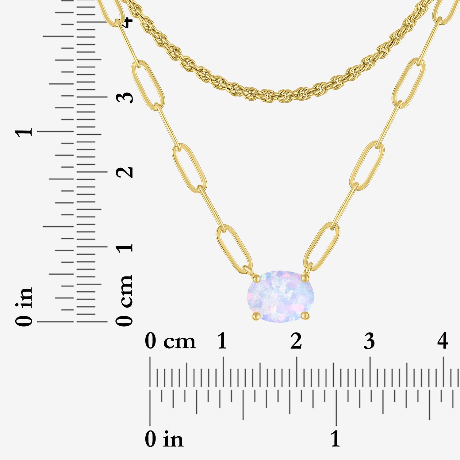 Yes, Please! Womens Lab Created White Opal 14K Gold Over Brass Oval 3-pc. Jewelry Set