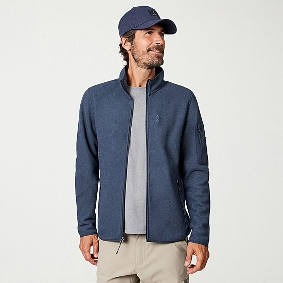Free Country Mens Fleece Lightweight Jacket