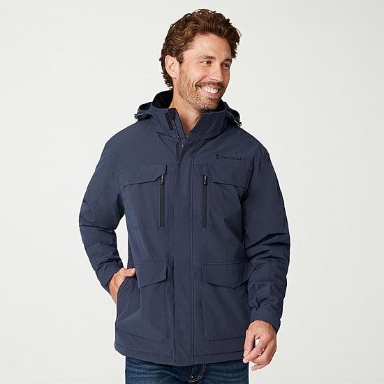 Free Country Mens Water Resistant Midweight Work Jacket