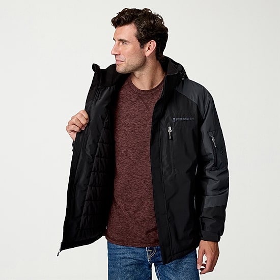 Free Country Mens Water Resistant Midweight Work Jacket