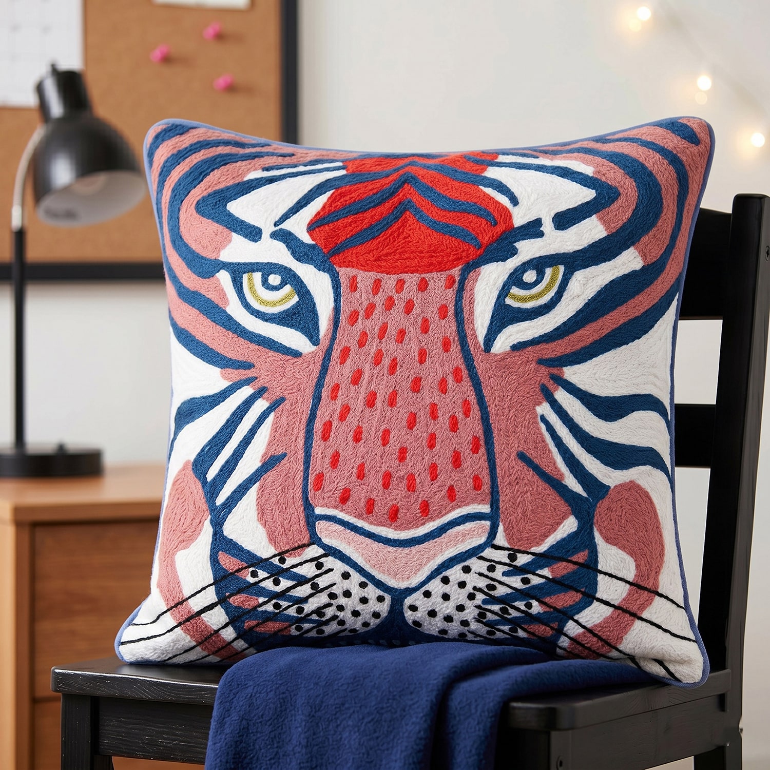 LR Home Leo Square Throw Pillow