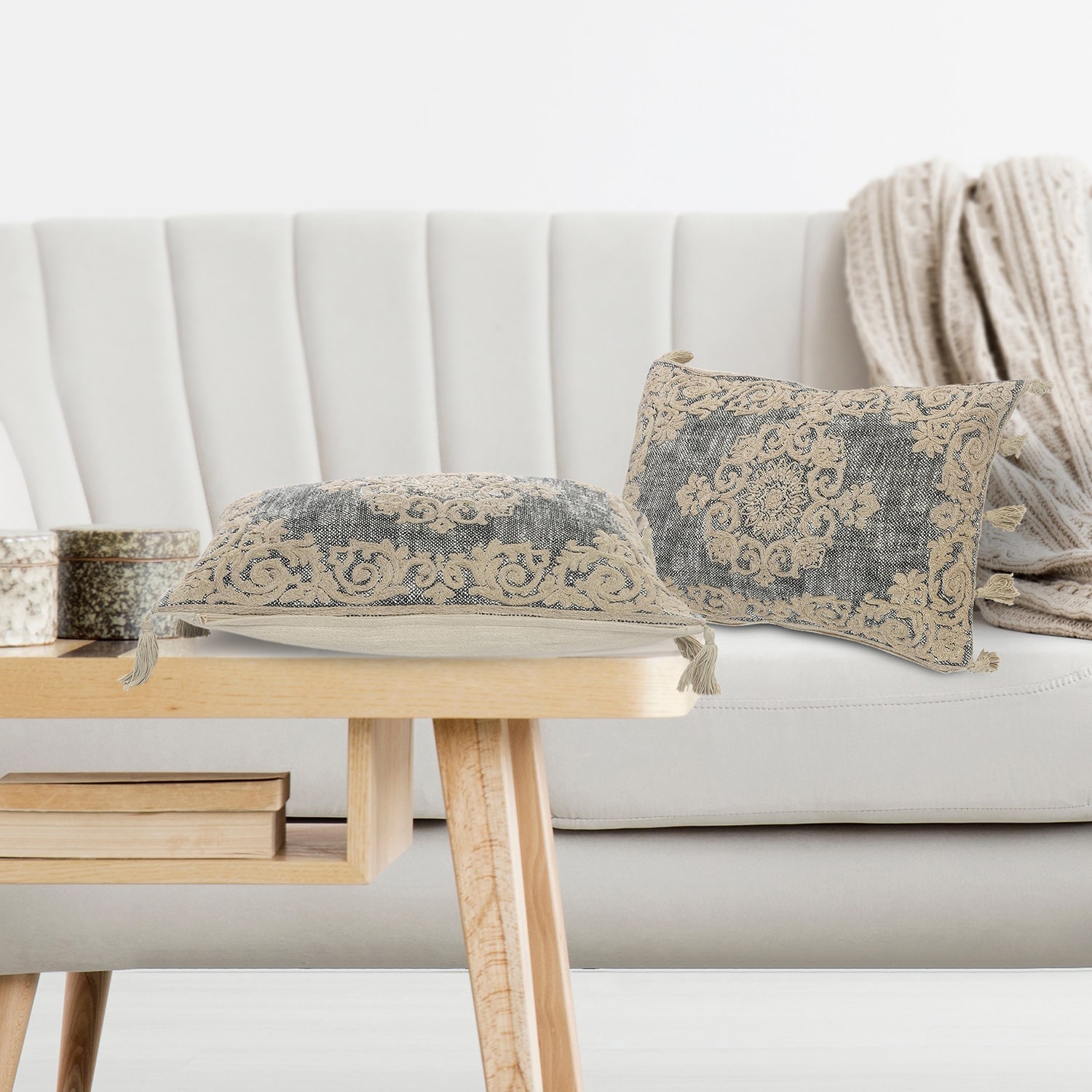 LR Home Wyatt Lumbar Pillow