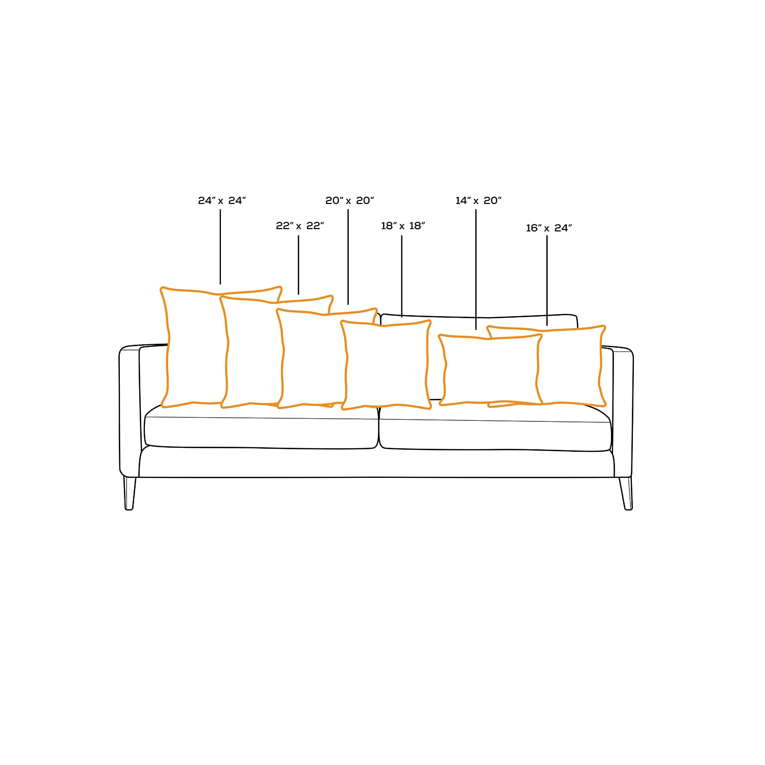 LR Home Wyatt Lumbar Pillow