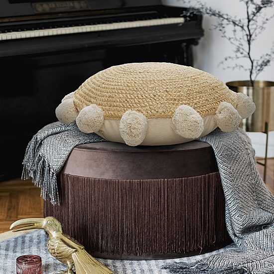 LR Home Kai Round Throw Pillow