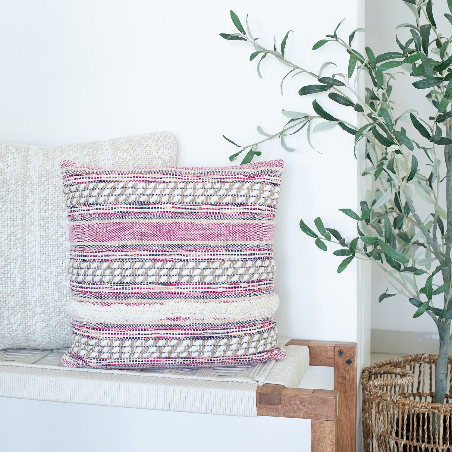 LR Home Jude 2-pc. Multi-Pack Square Throw Pillow