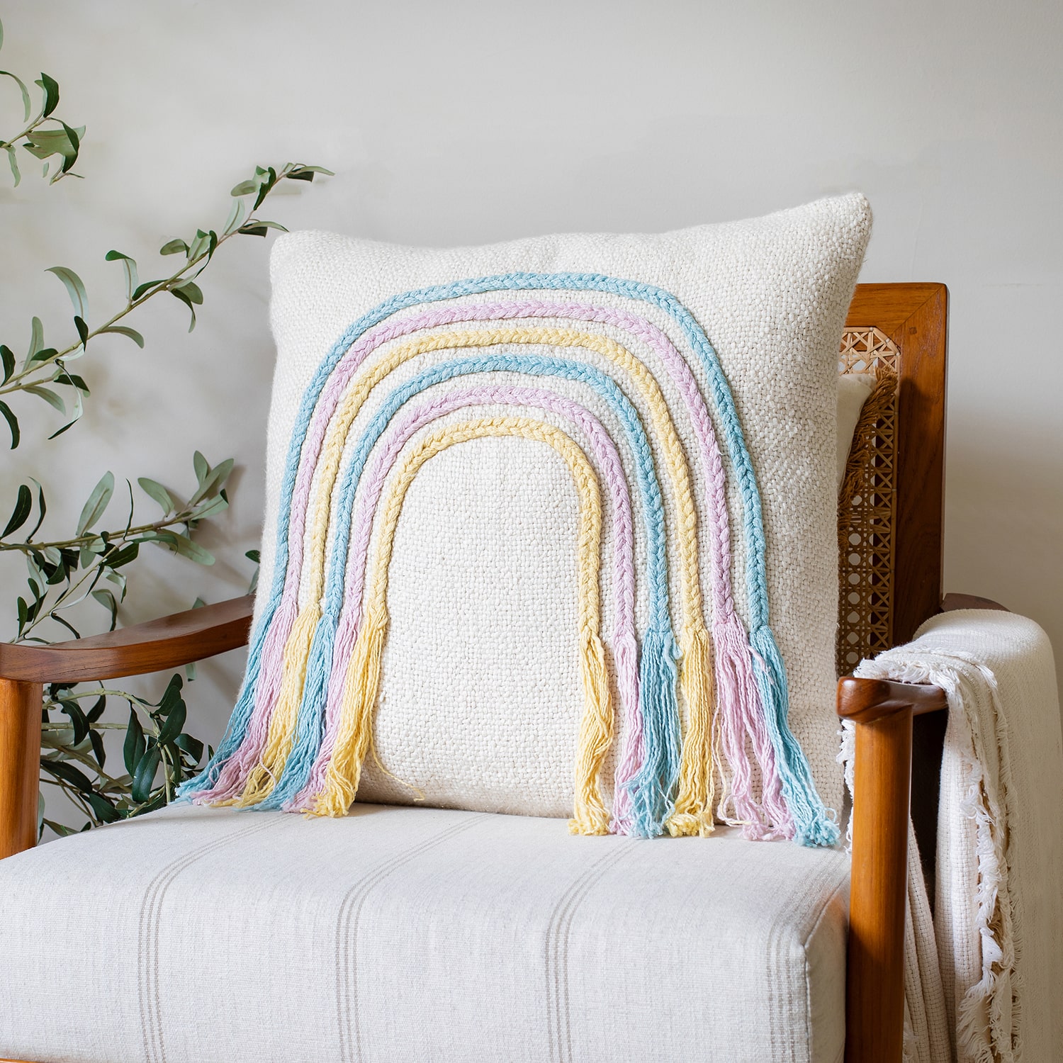 LR Home Arlo Square Throw Pillow