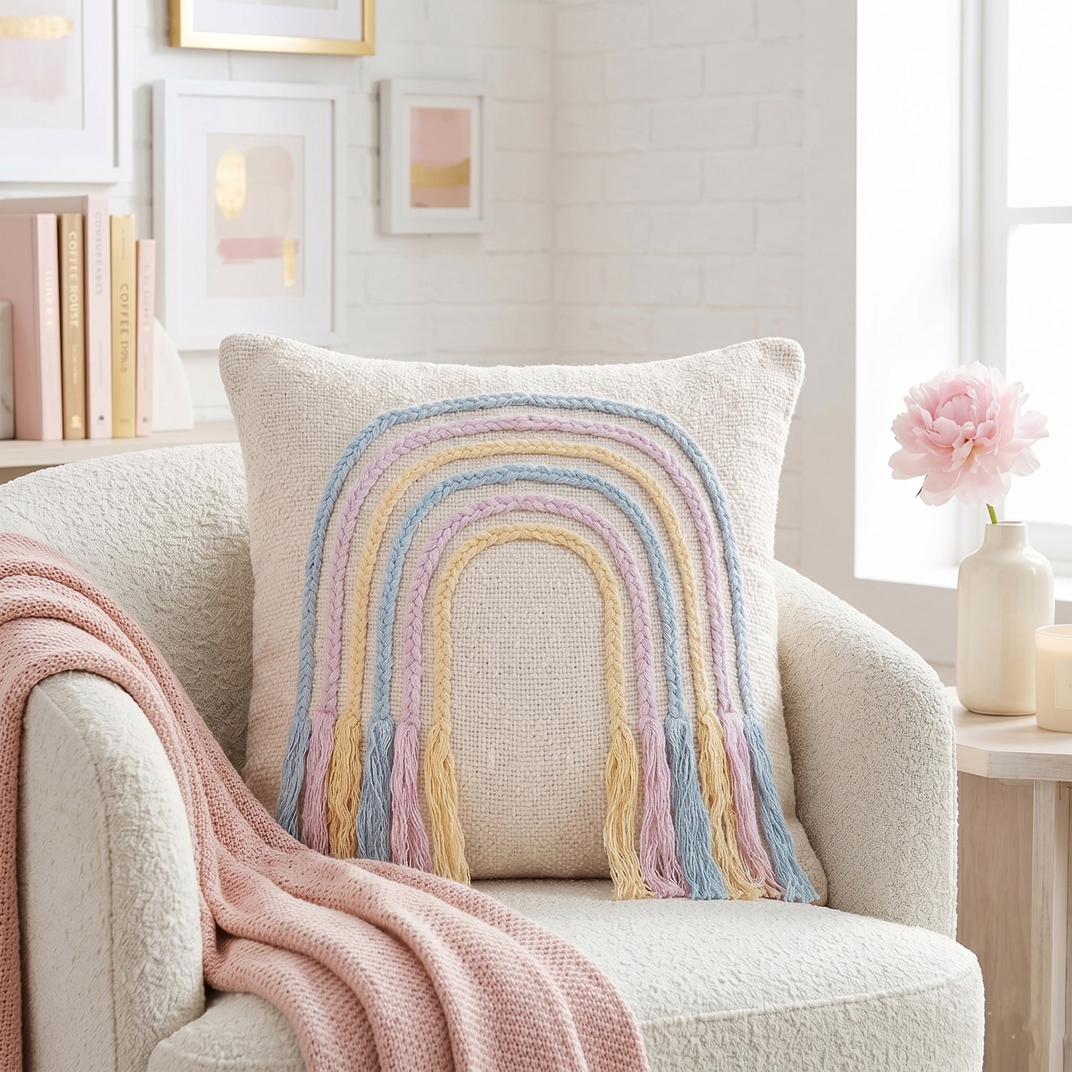 LR Home Arlo Square Throw Pillow